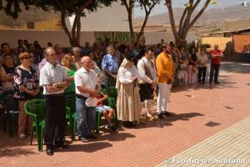 Misa y procesión religiosa en La Viña (Foto Francisco Javier Santana)